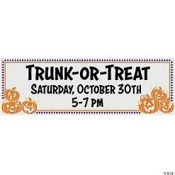 Brand new ❤️ Trunk-or-Treat 🌟 Halloween Custom Banner - Medium 🧨