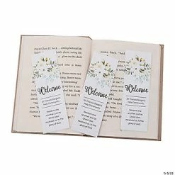Flash Sale ❤️ Personalized Welcome to Our Church Bookmarks - 24 Pc. 🌟
