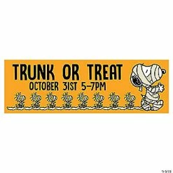 Buy ⭐ Peanuts® Halloween Custom Banner - Medium 🔔