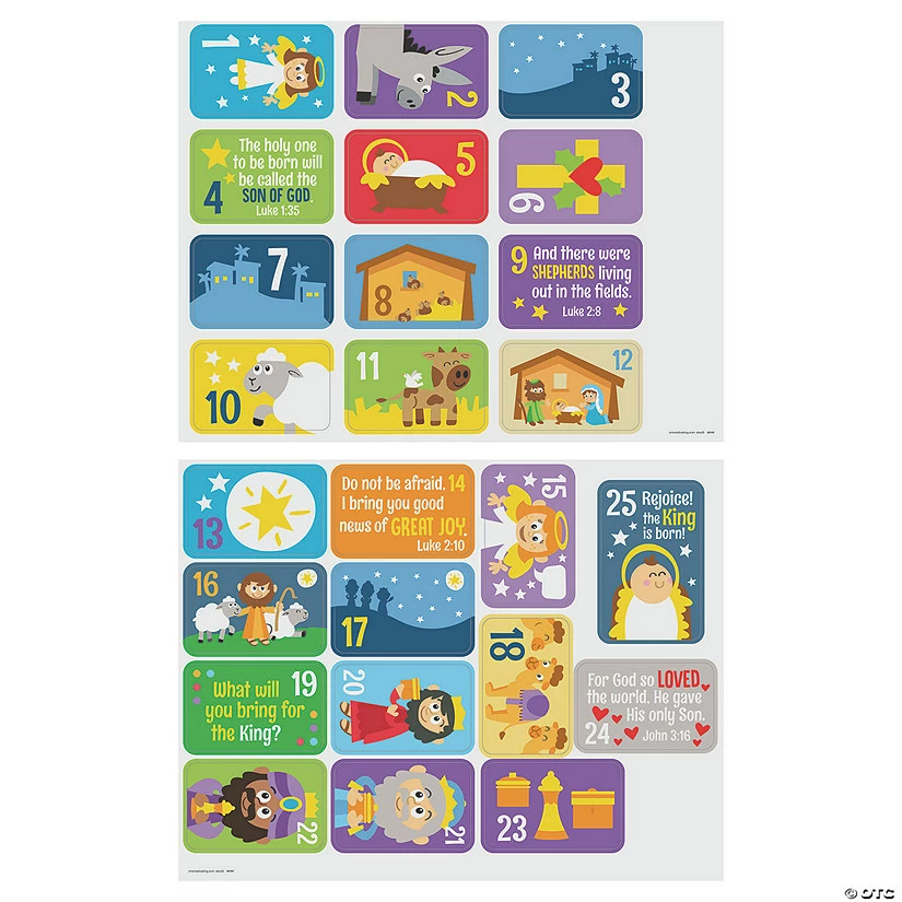 Coupon 🔥 Advent Countdown Stickers 🌟 4 Coupon 🔥 Advent Countdown Stickers 🌟 - Image 2