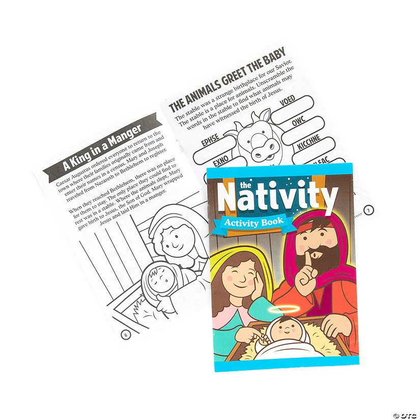 Hot Sale π Nativity Learning Activity Books - 12 Pc. β 4 Hot Sale π Nativity Learning Activity Books - 12 Pc. β - Image 2
