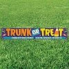 Best Sale 🎉 Personalized Horizontal Trunk or Treat Yard Sign - Large ⭐ -Spooky Supplies Shop 14115091