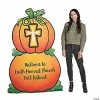Coupon 🥰 Personalized Christian Pumpkin Life-Size Cardboard Stand-Up 💯 -Spooky Supplies Shop 14115143