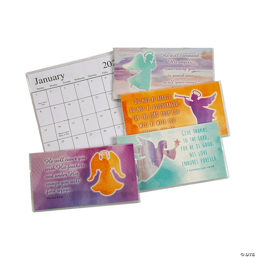 Outlet ✨ 2022 - 2023 Angels Pocket Calendars - 12 Pc. ⌛ 3 Outlet ✨ 2022 - 2023 Angels Pocket Calendars - 12 Pc. ⌛