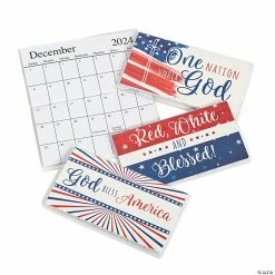 Buy 🔥 2023 - 2024 God Bless America Pocket Calendars - 12 Pc. 🥰