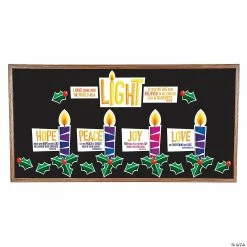 Top 10 ⌛ Advent Colorful Bulletin Board Set - 32 Pc. ⌛