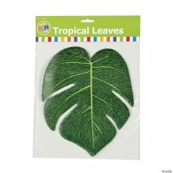 Coupon 🛒 Artificial Tropical Leaves - 12 Pc. ⌛ -Spooky Supplies Shop artificial tropical leaves 12 pc 70 1514 p a01