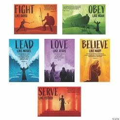 Best Pirce 🤩 Be Like...Biblical Posters - 6 Pc. 🥰