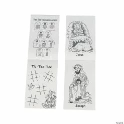 Hot Sale 🥰 Bible Activity Pads - 12 Pc. 😉 -Spooky Supplies Shop bible activity pads 12 pc 36 2335 a02