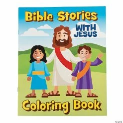 Best deal ⌛ Bible Stories Coloring Books - 12 Pc. 🌟