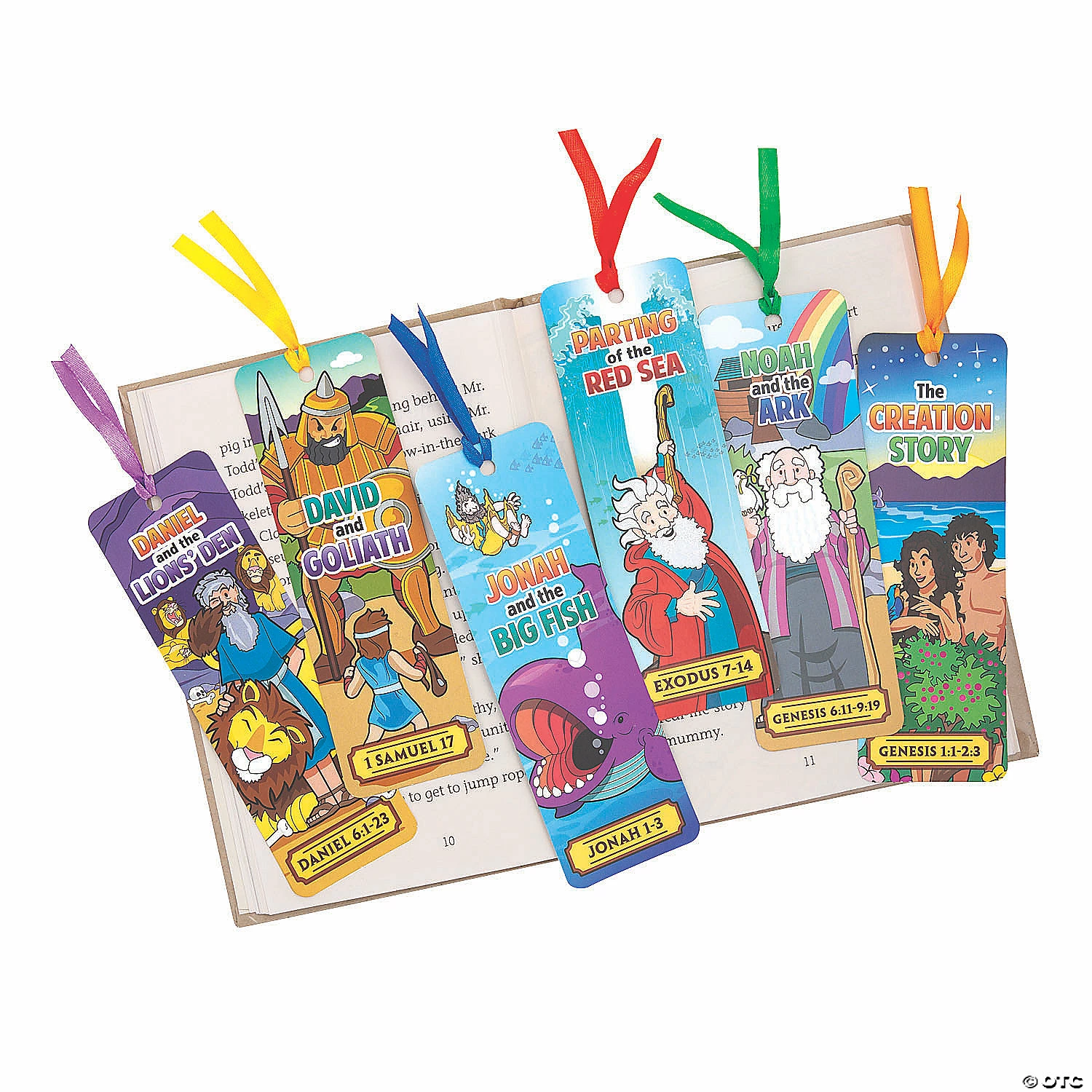 Top 10 🔔 Bible Story Bookmark Assortment - 48 Pc. ✨ 3 Top 10 🔔 Bible Story Bookmark Assortment - 48 Pc. ✨