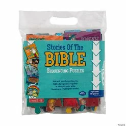 Best Sale 😉 Bible Story Self-Checking Puzzles - Set of 8 🌟 -Spooky Supplies Shop bible story self checking puzzles set of 813982886 a02
