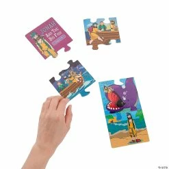 Best Sale 😉 Bible Story Self-Checking Puzzles - Set of 8 🌟 -Spooky Supplies Shop bible story self checking puzzles set of 813982886 a03