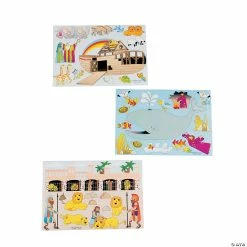 Top 10 ✔️ Bible Story Sticker Scenes - 12 Pc. ⭐