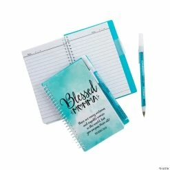 Coupon ⌛ Blessed Momma Spiral Notebooks with Pen - 12 Pc. 🔔