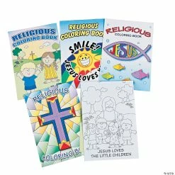 Outlet β Bulk Faith Coloring Books - 72 Pc. π―
