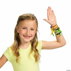 Flash Sale 🔔 Bulk Religious Friendship Bracelet Assortment - 150 Pc. ❤️ -Spooky Supplies Shop bulk religious friendship bracelet assortment 150 pc 5 721 a02