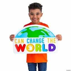 Budget 💯 Change the World Bulletin Board Set- 4 Pc. ⌛ -Spooky Supplies Shop change the world bulletin board set 4 pc 13982902 a02