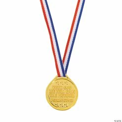 Buy ❤️ Christian Athlete Plastic Medals - 12 Pc. ❤️ -Spooky Supplies Shop christian athlete plastic medals 12 pc 36 2830 a02