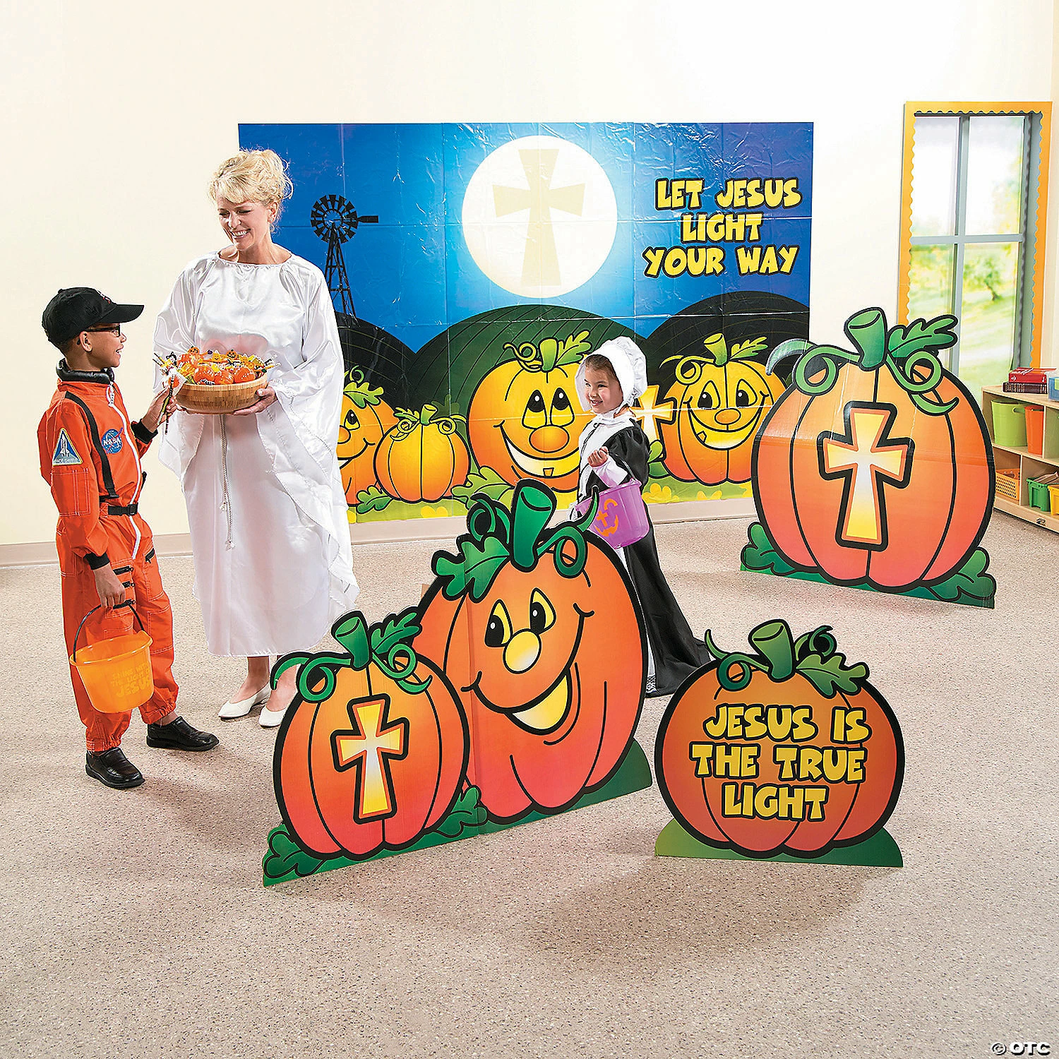 Cheap 🛒 Christian Pumpkin Cardboard Stand-Ups - 3 Pc. ✔️ 4 Cheap 🛒 Christian Pumpkin Cardboard Stand-Ups - 3 Pc. ✔️ - Image 2