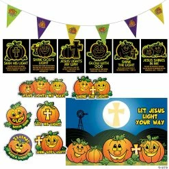 Flash Sale 👏  Christian Pumpkin Classroom Decorating Kit - 25 Pc. ⌛
