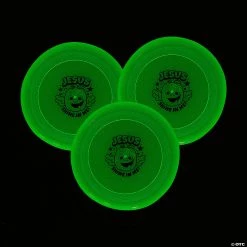 Coupon 🧨 Christian Pumpkin Glow-in-the-Dark Flying Discs - 12 Pc. 🎁