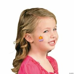Hot Sale ✨ Christian Pumpkin Temporary Tattoos - 72 Pc. ⌛ -Spooky Supplies Shop christian pumpkin temporary tattoos 72 pc 36 2817 a02