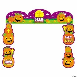 New 🔔 Christian Pumpkin Trunk-or-Treat Decorating Basic Kit - 7 Pc. ❤️