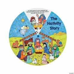 Wholesale ⌛ Color Your Own Nativity Wheels - 12 Pc. ✨