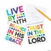 New 😀 Colorful Bible Verse Notepads - 24 Pc. 😉 -Spooky Supplies Shop colorful bible verse notepads 24 pc 13845485
