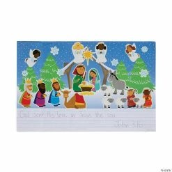 Top 10 ⌛ Create & Write Nativity Sticker Scenes - 12 Pc. ✨