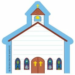 Best Pirce 🔥 Creative Shapes Etc. - Mini Notepad - Church ⭐