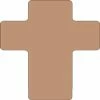 Buy 😉 Creative Shapes Etc. - Sticky Shape Notepad - Brown Cross ❤️ -Spooky Supplies Shop creative shapes etc sticky shape notepad brown cross14229940NOWA