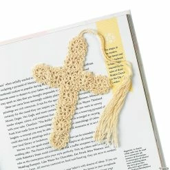 Cheapest ⭐ Crocheted Cross Bookmarks - 12 Pc. ❤️