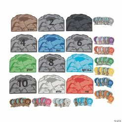 Outlet ✔️ Daniel & The Lions Colors Numbers Match Cards ✨