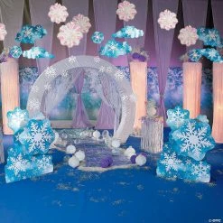 Coupon 😉 Design-A-Room Snowflake Print Backdrop - 2 Pc. 🥰 -Spooky Supplies Shop design a room snowflake print backdrop 2 pc 13716331 a02