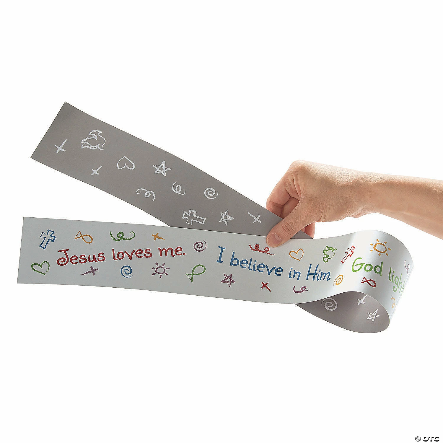 New ๐ Double-Sided Religious Messaging Bulletin Board Borders - 12 Pc. ๐ 5 New ๐ Double-Sided Religious Messaging Bulletin Board Borders - 12 Pc. ๐ - Image 3