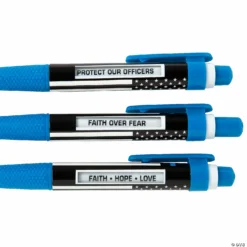 Hot Sale 🎉 Faith Blue Line Message Pens - 12 Pc. ✨ -Spooky Supplies Shop faith blue line message pens 12 pc 13967604 a02