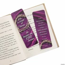 Hot Sale ❤️ Faith Easter Crown of Thorns Bookmarks - 48 Pc. ⌛