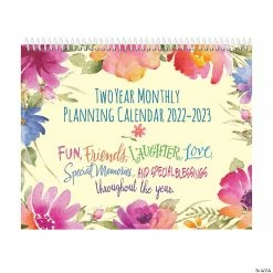 Budget ✔️ Faith Floral Two Year Planning Calendar ⭐