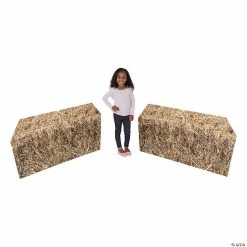 Budget 🥰 Flat Hay Bale Cardboard Stand-Ups - 2 Pc. 👍