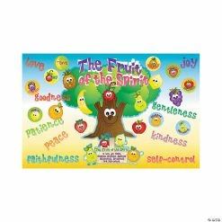 Promo 🔔 Fruit of the Spirit Bulletin Board Set - 30 Pc. 😀