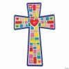 Best Pirce 🧨 Giant Cross Mosaic Sticker Scenes - 12 Pc. ⌛ -Spooky Supplies Shop giant cross mosaic sticker scenes 12 pc 13682331