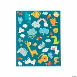 Hot Sale 🔔 Giant Noah’s Ark Sticker Scenes - 12 Pc. ✨ -Spooky Supplies Shop giant noah s ark sticker scenes 12 pc 13808816 a02