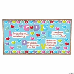 Discount 👏 God Is Love Bulletin Board Set - 13 Pc. ✨
