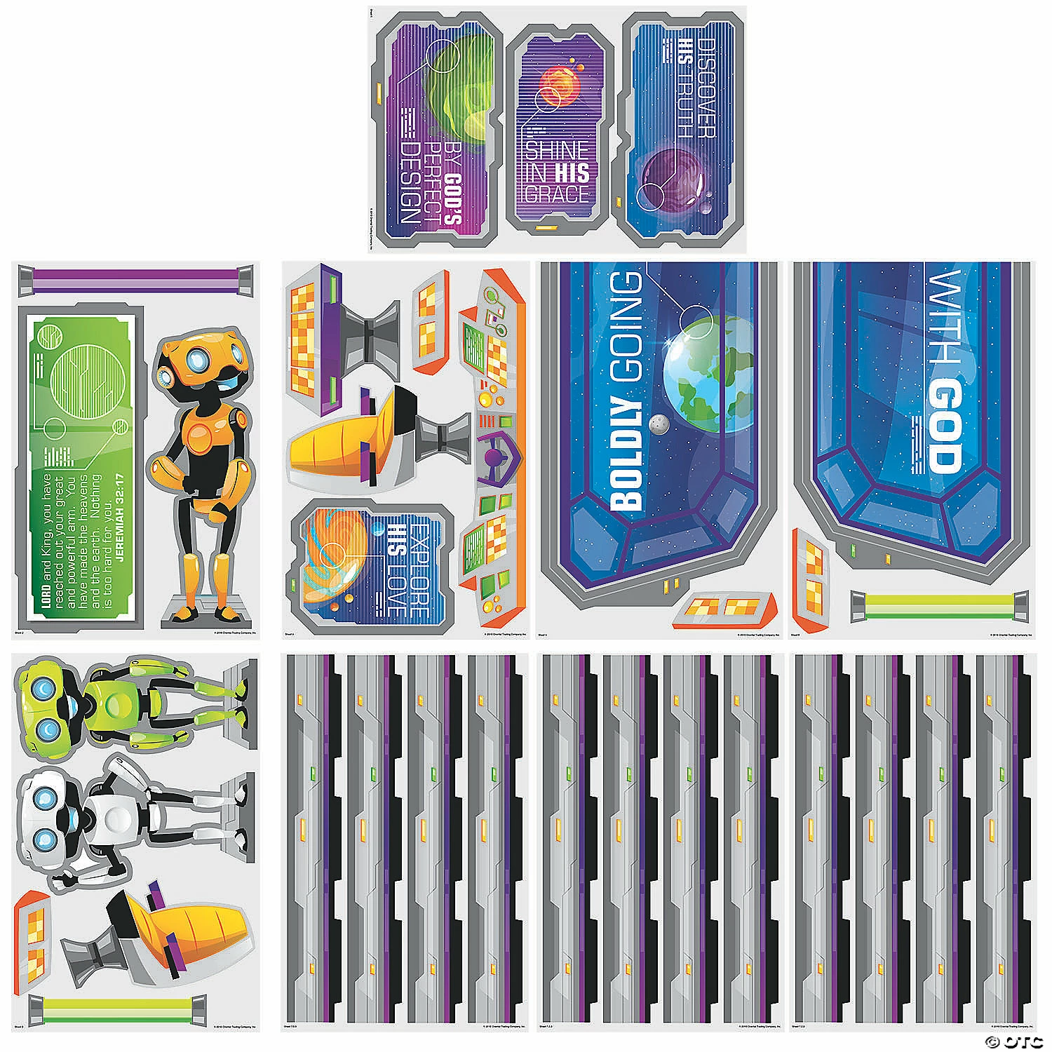 Best Pirce ๐ Godโs Galaxy VBS Bulletin Board Set ๐ 4 Best Pirce ๐ Godโs Galaxy VBS Bulletin Board Set ๐ - Image 2