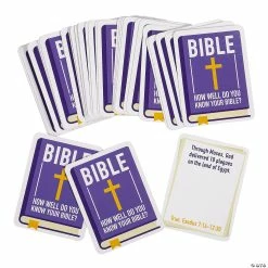 Top 10 🧨 How Well Do You Know Your Bible? Cards - 37 Pc. 😉
