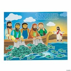 Buy 🎉 Jesus Visits His Disciples Sticker Scenes - 12 Pc. ❤️