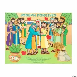 Wholesale ⌛ Joseph Forgives Sticker Scenes - 12 Pc. 🔔