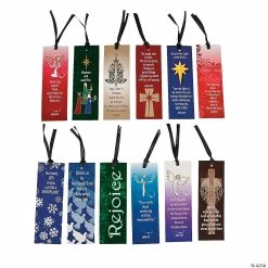 Wholesale 🌟 Mega Christmas Religious Bookmark Assortment - 144 Pc. ❤️